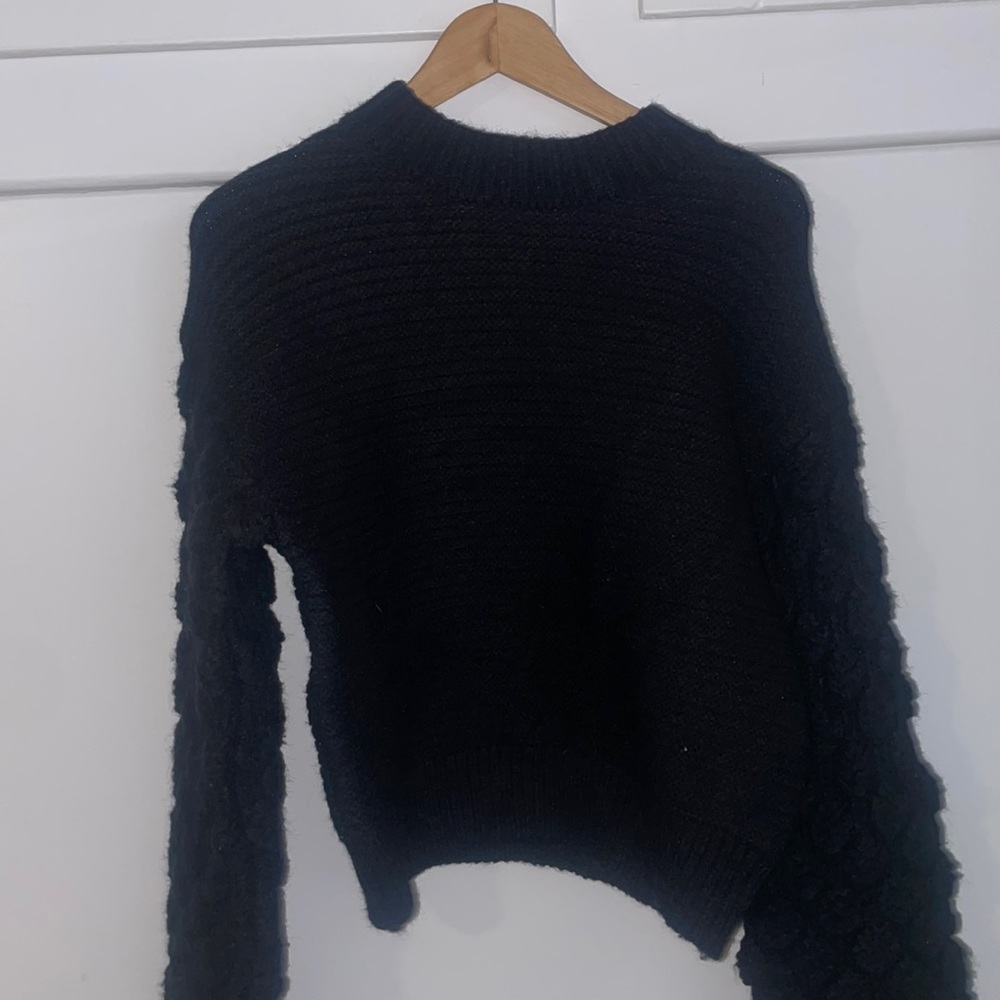 Black sweater